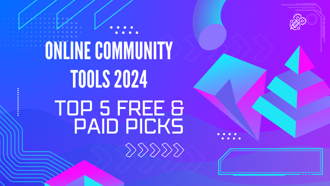 Online community management tools 2024